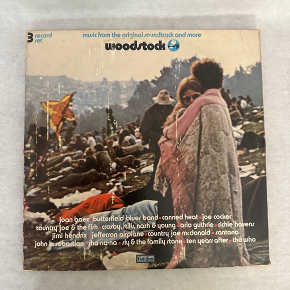 Woodstock Album 3 record set Vintage vinyl LP Original issue